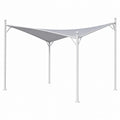 Gazebo da Giardino Baleari con Tetto a Vela 3,5x3,5 m