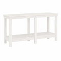 Banco da Lavoro in Legno di Pino Bianco 140x50x80 cm