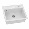Lavello da Cucina Bergström Tesa, Bianco, 49 x 51 cm