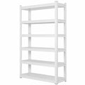 Scaffale robusto regolabile 6 ripiani, acciaio, capacità 1080 kg, 100x50x180 cm