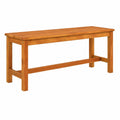 Panca da Giardino in Legno di Acacia 110x35x45 cm