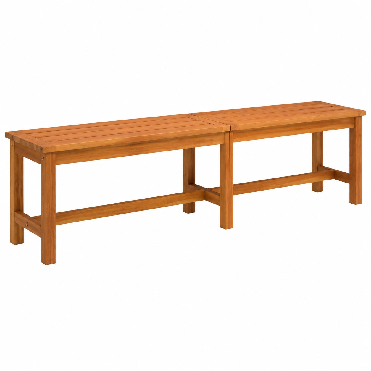 Panca da Giardino 180 cm in Acacia per Esterni