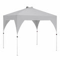 Gazebo Pieghevole 3x3m Outsunny con Montaggio Rapido, Altezza Regolabile e Protezione UV50+